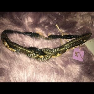 Brand New Black and Gold Belt